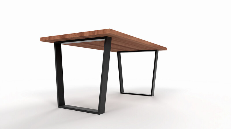 Trapezoidal Table Legs | Industrial Table Legs | Table Base | N162