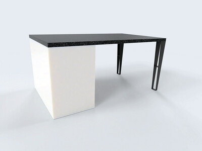 Triangle-Shape Countertop Legs | N206