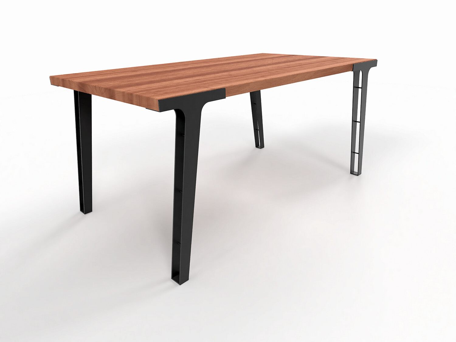 Openwork table legs, Dining table legs, Steel table legs, N101A