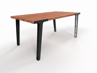 Openwork table legs, Dining table legs, Steel table legs, N101A