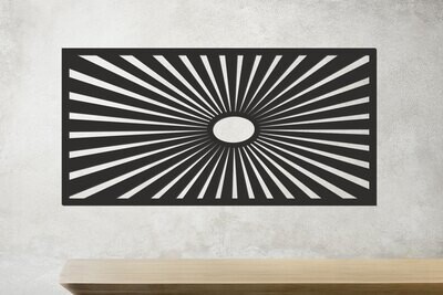 Metal Wall Art | Optical Illusion | WDI09