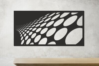 Metal Wall Art | Optical Illusion | WDI19