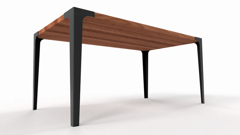 Table Legs Adjusted to Your Table Top | Industrial Style | N133