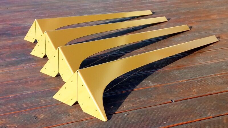 Metal Legs for Table, Bench, Coffee Table, Console | Flexio Line | B2A