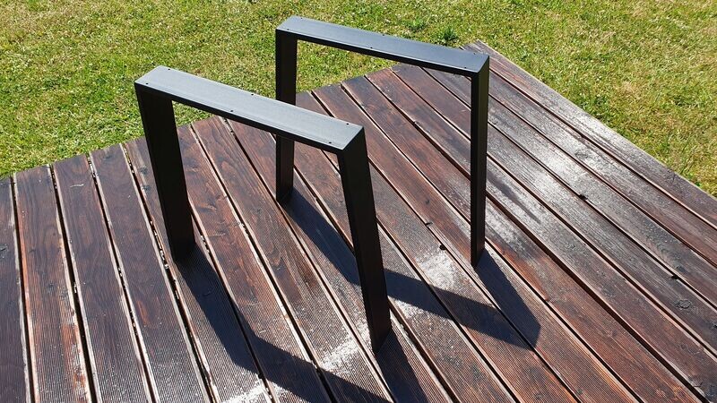 Trapezoidal Table Legs | Metal Table Legs | Dining Table Legs | N50