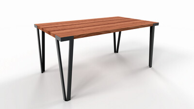 Table Legs Adjusted to Your Table Top | Industrial Style | Corner Table Legs | N130
