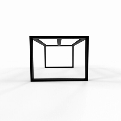 Wide Table Base for Heavy Top, 36 inch / 91 cm wide Metal Table Frame, Table Base for Marble Top, Glass Table Base, F1 WIDE