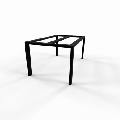 Breiter Tischsockel für schwere Tischplatte, 91 cm breites Tischgestell aus Metall, Tischsockel für Marmorplatte, F4 WIDE