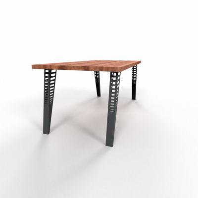 Industrielle stabile Tischbeine aus Metall, 4er-Set, Schreibtischbeine, Konsolenbeine, Couchtischbeine, B22