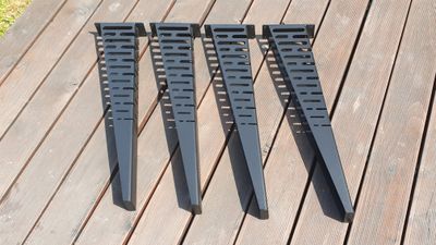 Industrial Furniture Legs, Set of 4, Desk Legs, Console Legs, Coffee Table Legs, Steel Iron Legs For Table Desk Console, B24