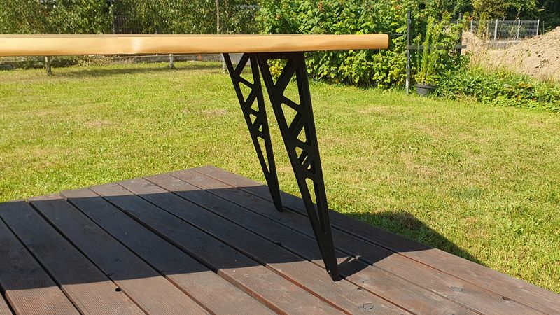 Handmade Furniture Table Legs, Set of 4, Desk Legs, Console Legs, Coffee Table Legs, Steel Iron Legs For Table Desk Console, B25