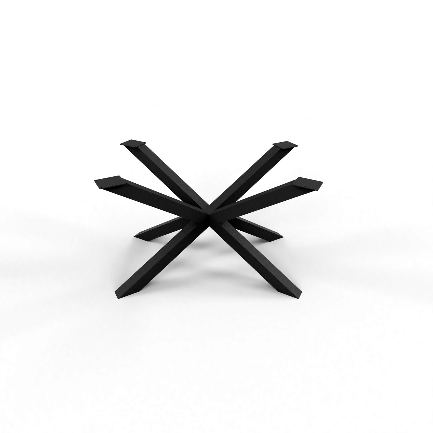 Metal Spider Table Legs, Dining Table Base, Spider Pedestal Base, Cross Table Base, Tabletop Support, F61