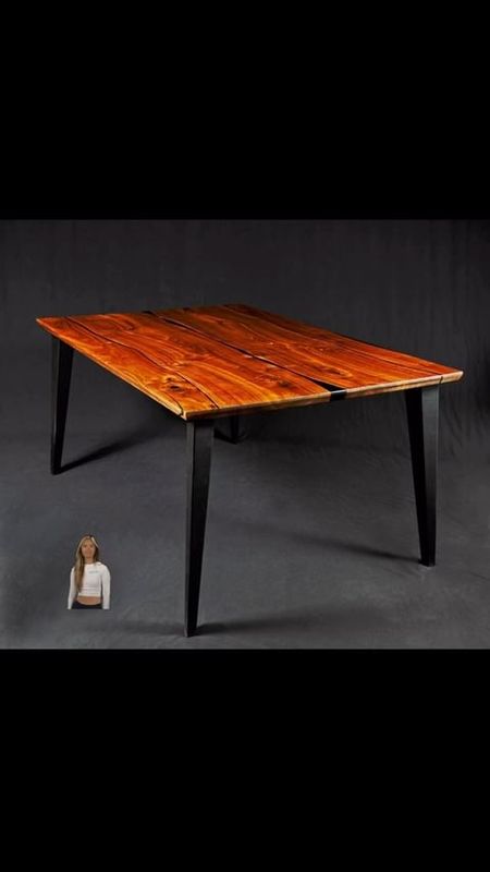 Industrial style table legs | Irregular shape | N153