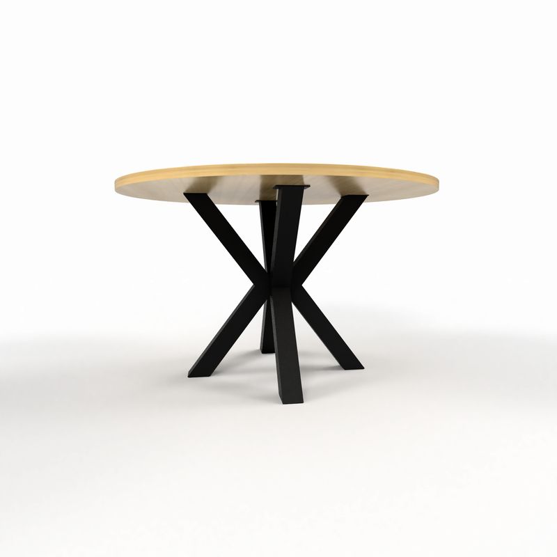 Metal Spider Table Legs, Round Dining Table Base, Cross Table Base, Pedestal Base, Industrial Table Leg, F60