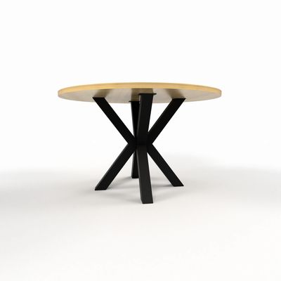 Metal Spider Table Legs, Round Dining Table Base, Cross Table Base, Pedestal Base, Industrial Table Leg, F60