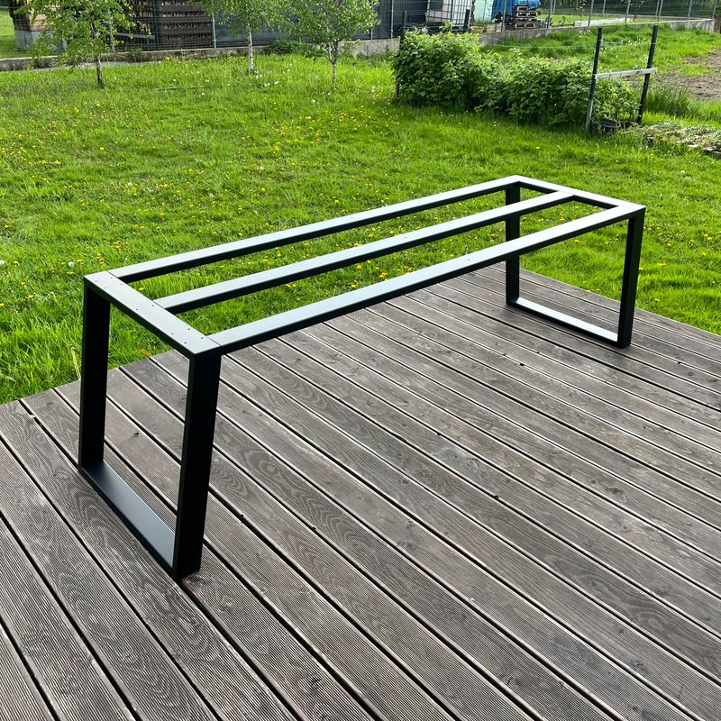 Table Frame for Heavy Top, Metal Table Frame, Iron Table Legs for Stone, Table Frame for Marble Top, Glass Table Base, F8