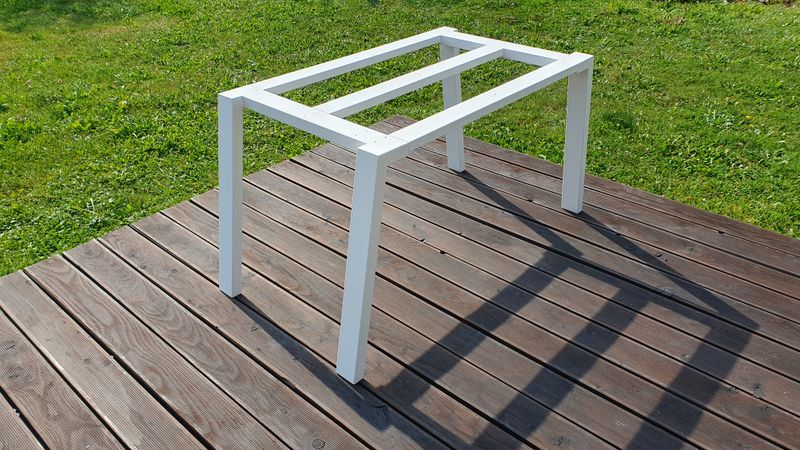 Table Frame for Marble Top, Table Base for Heavy Top, Metal Table Frame, Kitchen Table Base, Iron Table Legs For Reclaimed Wood, F9