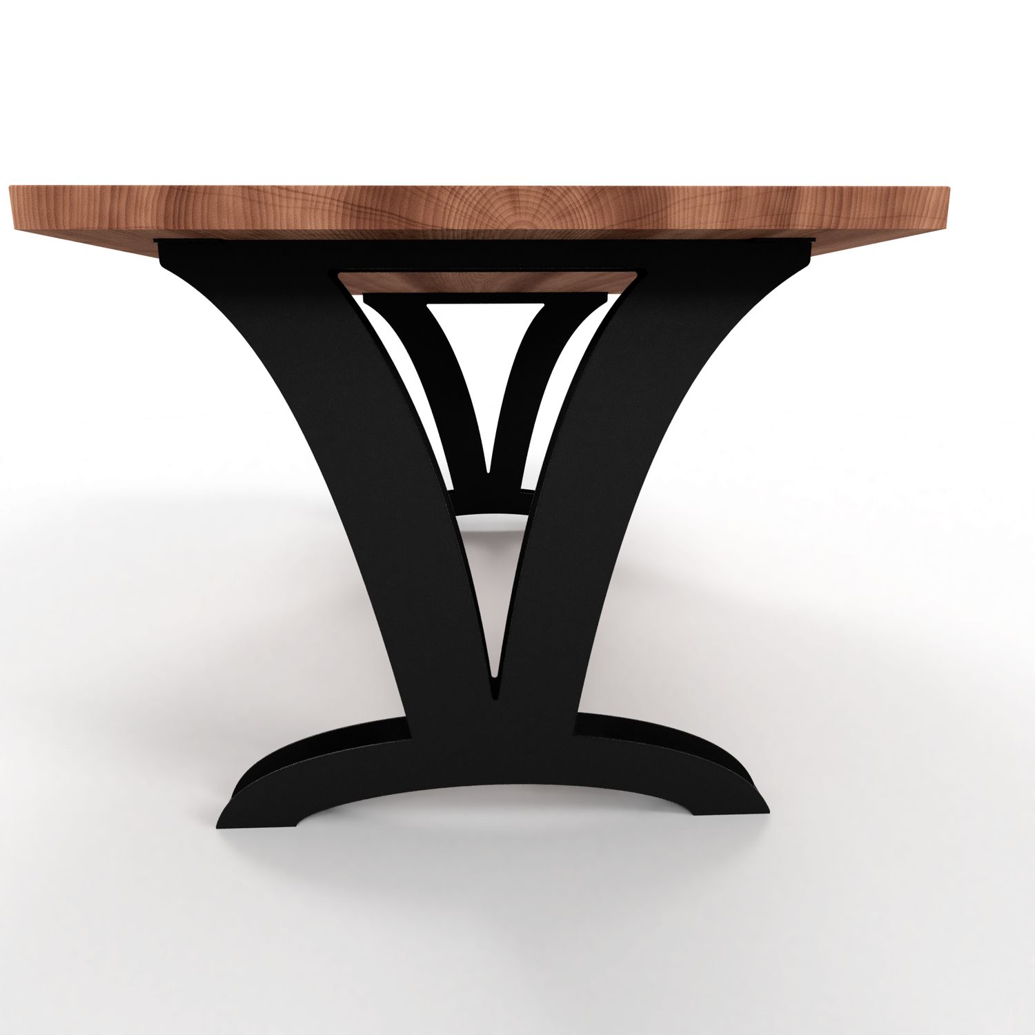Modern Designer Table Legs – Handmade Steel Legs With Unique Patterns, Contemporary Table Base, High-Quality Table Legs, N23