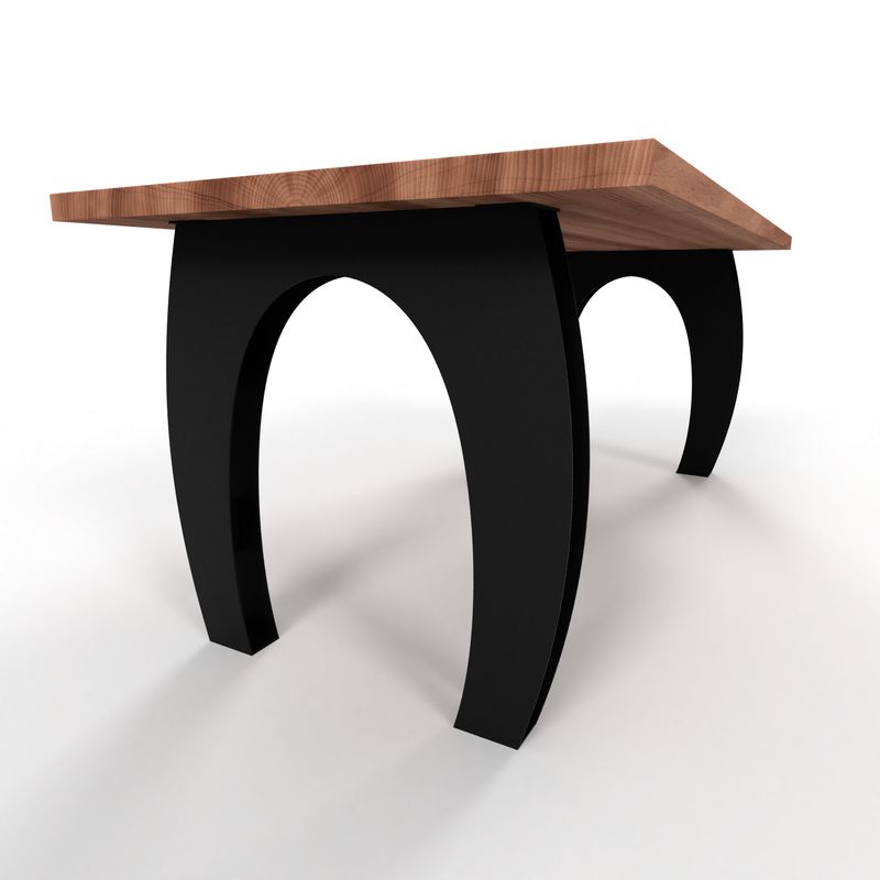 Industrial Chic Metal Table Legs – Perfect For Dining Or Workspaces, Dining Table Base, Loft-Style Table Legs, N24