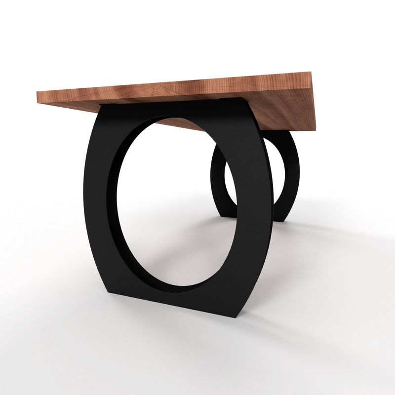 Contemporary Steel Table Legs – Artistic Design For Modern Interiors, Durable Metal Base, High-Quality Table Legs, Bespoke Table Legs, N26