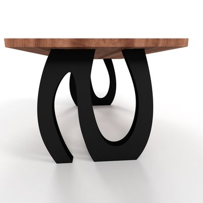 Modern Geometric Table Legs – Limited Edition Designer Collection, Designer Table Legs, Durable Metal Base, Artistic Table Base, N28