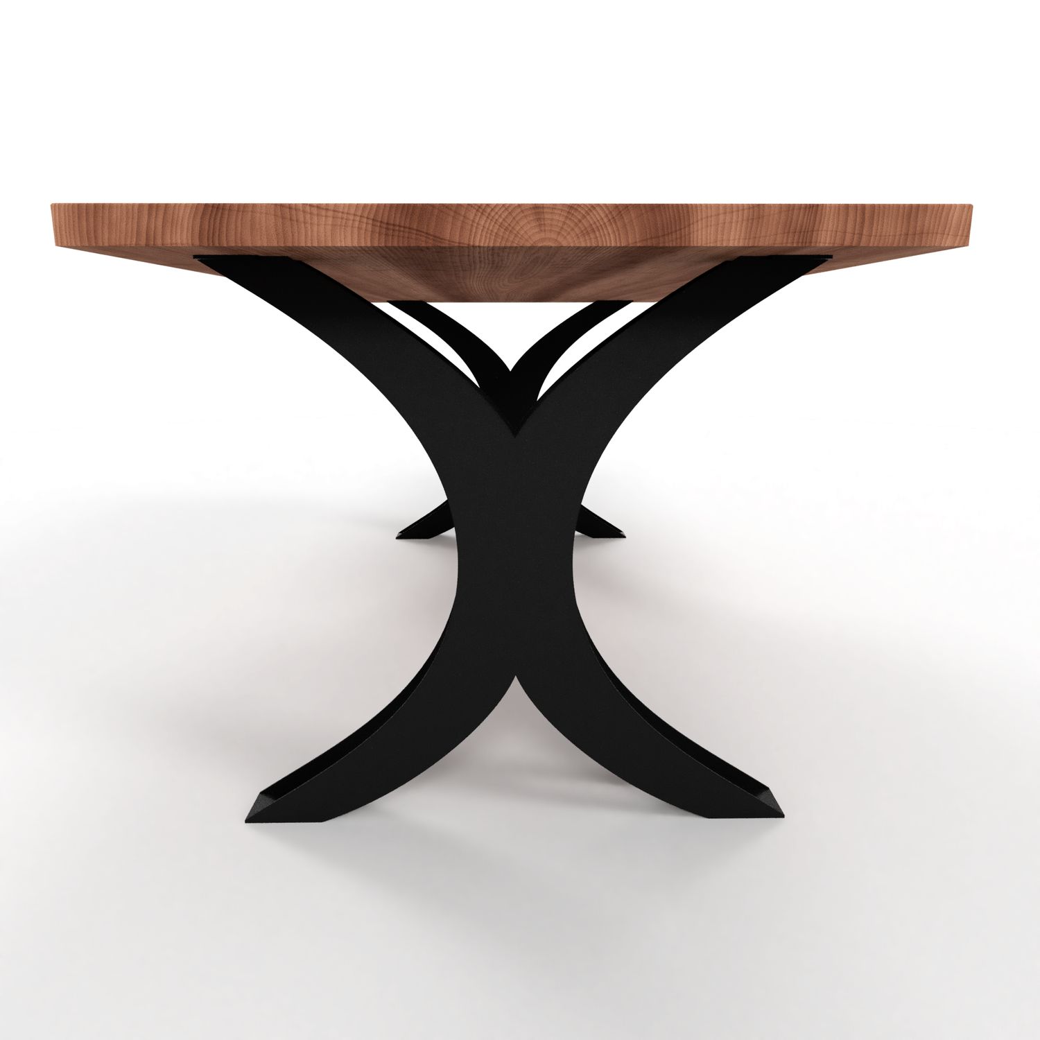 Architectural Metal Table Legs – Limited Edition Designer Series, Unique Pattern Table Legs, Durable Metal Base, Artistic Table Base, N29