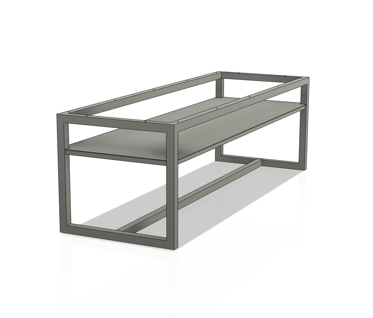 Coffee table frame