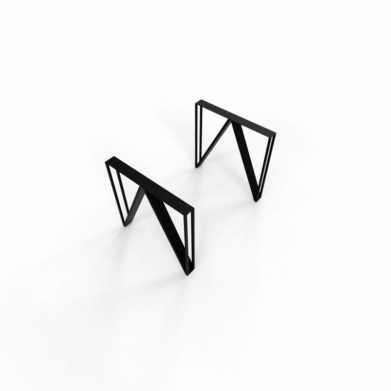 W-shaped Table Legs | Metal table legs | Dining table legs | N143