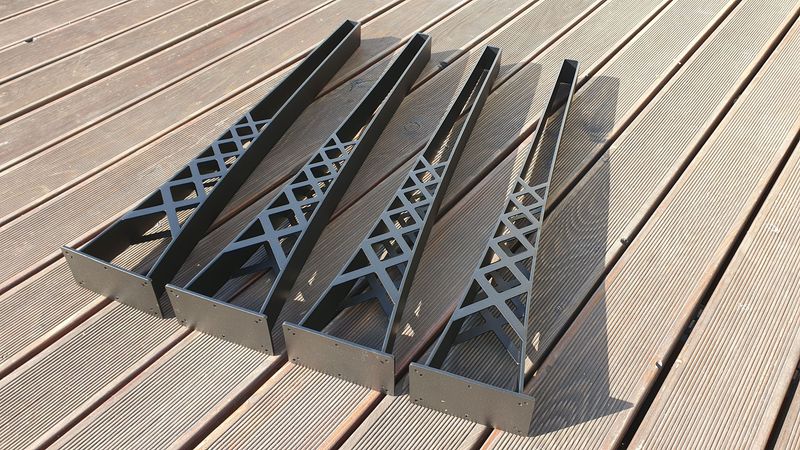 DIY table legs, Wood Table Legs, Modern Table Legs, N245