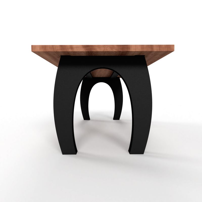 Modern Industrial Metal Table Base – Elevate Your Space, Designer Edition Table Base, Premium Steel Table Base, F24