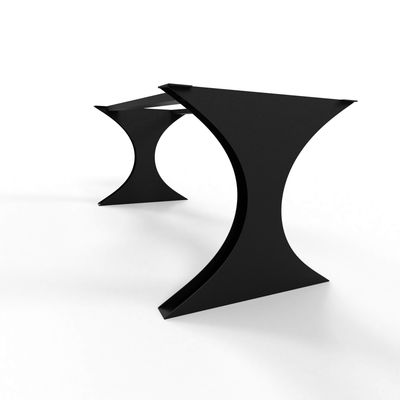 Handcrafted Metal Table Base, Unique shape table base, Designer Edition Table Base, Premium Steel Table Legs, F30