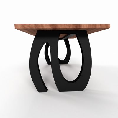 Organic Style Metal Table Base, Exclusive Metal Table Base, Designer Edition Table Base, Premium Steel Table Base, F28