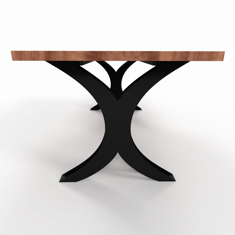 Bold &amp; Stylish Table Base, Built for Stability and Aesthetics, Designer Edition Table Base, Premium Steel Table Base, F29