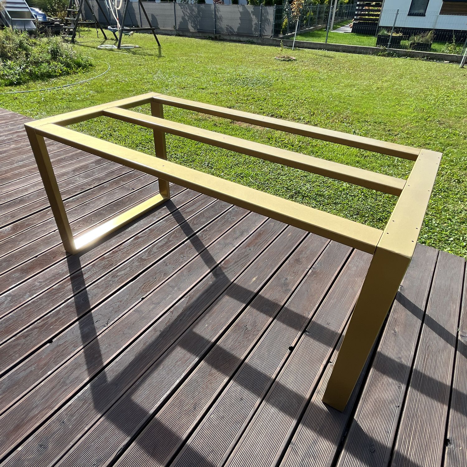 Rama F1 na zamówienie, H71 W120 L260, Bright Gold, Podkład Cynkowy