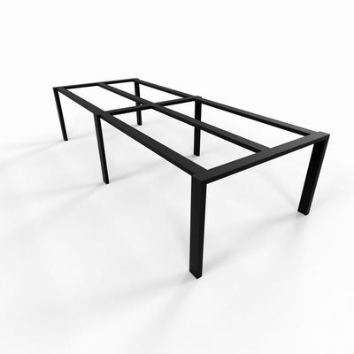 Ultra Wide Ultra Long Handmade Steel Table Base: Heavy Duty Custom Metal Frame, F4CL