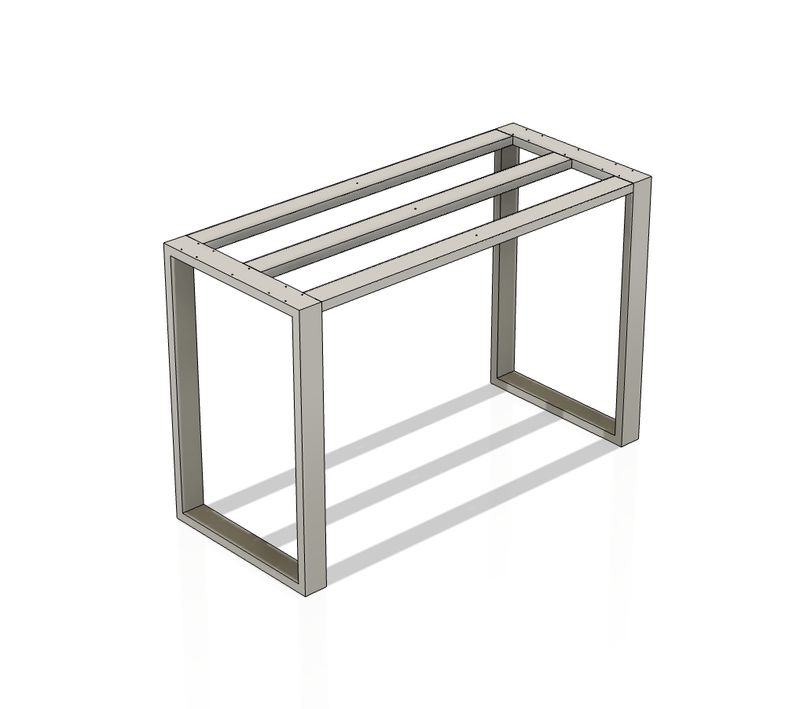 F1 Table base, customized for Cris