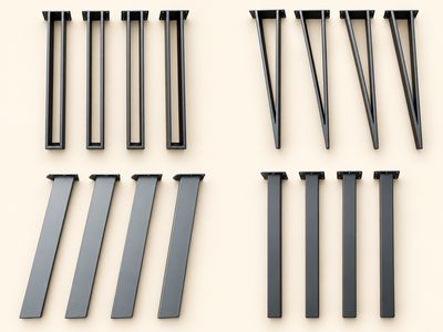 Hairpin &amp; Slim Table Legs