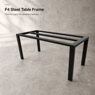 Heavy-Duty Steel Dining Table Frame | F4