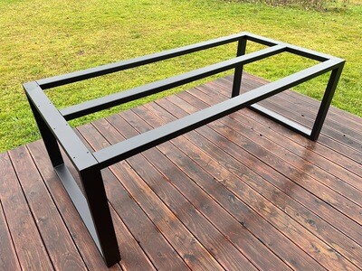 F1 Table Base, customized to H75 W38 L150 cm, Handmade Heavy Duty Table Frame