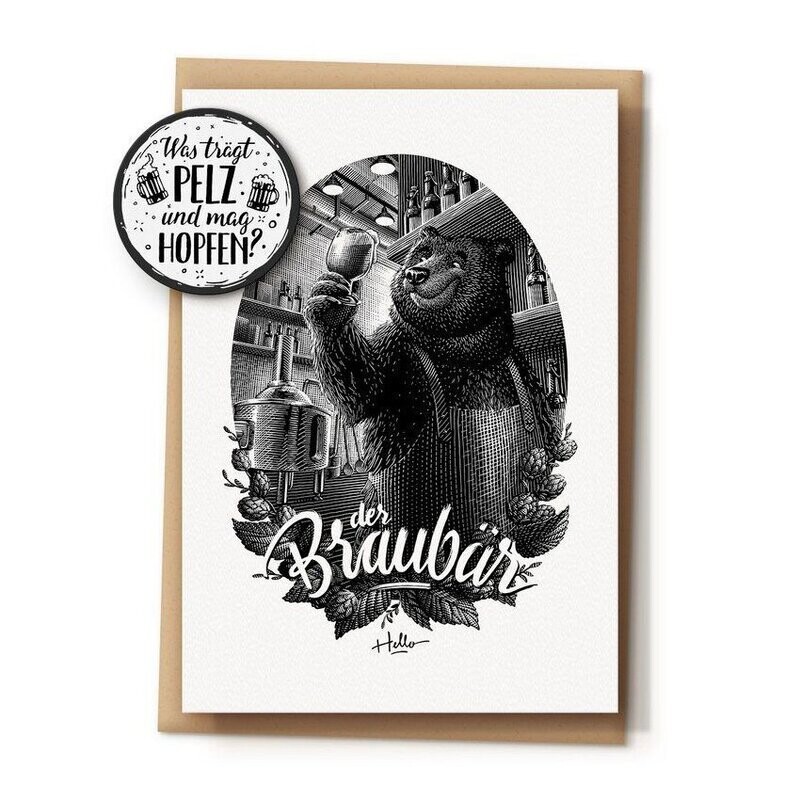 Der Braubär Siebdruck Der Braubär Siebdruck