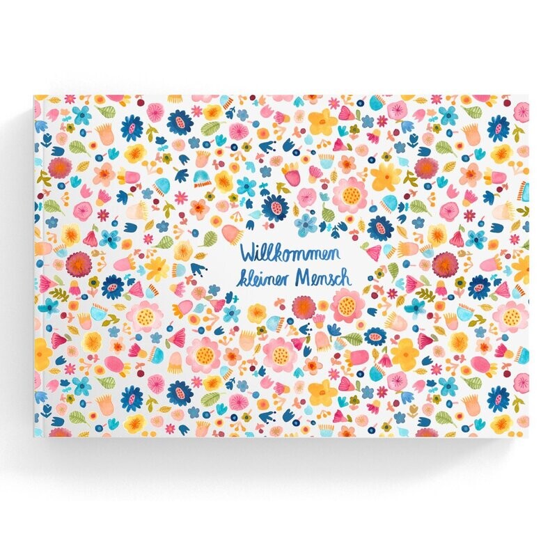 Babytagebuch Babytagebuch "Willkommen kleiner Mensch"