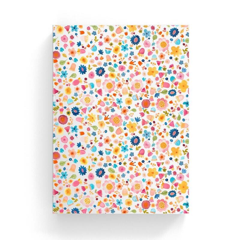 Notizbbuch mit Blüten DIN A5 Notizbbuch mit Blüten DIN A5