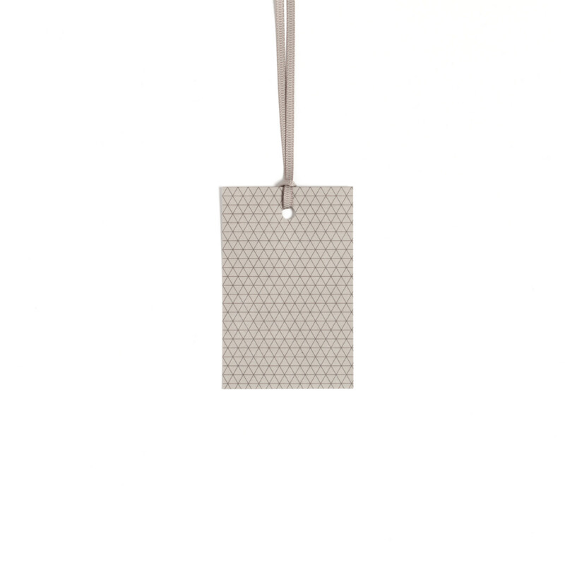 5 Geschenkanhänger 5 Geschenkanhänger "Dreiecke" Braun