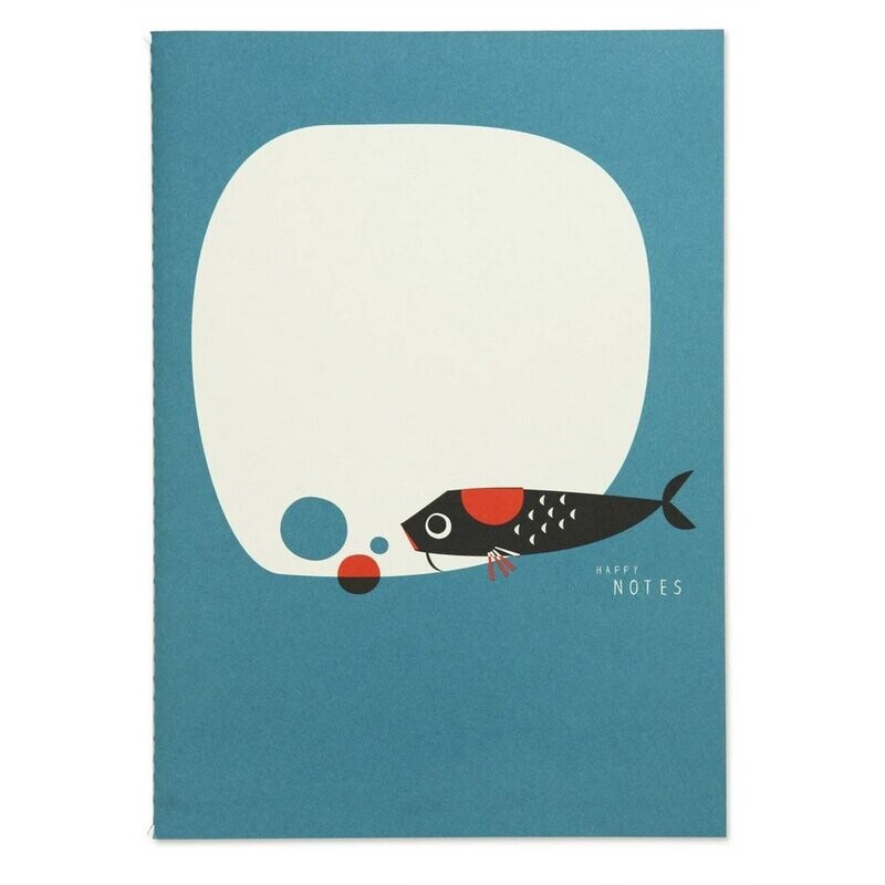 Notizbuch Notizbuch "Happy Notes" A5