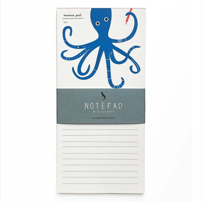 Notizblock Notizblock "Octopus"