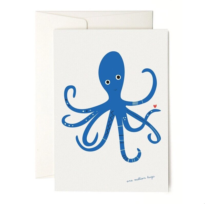Grußkarte Grußkarte "Octopus"