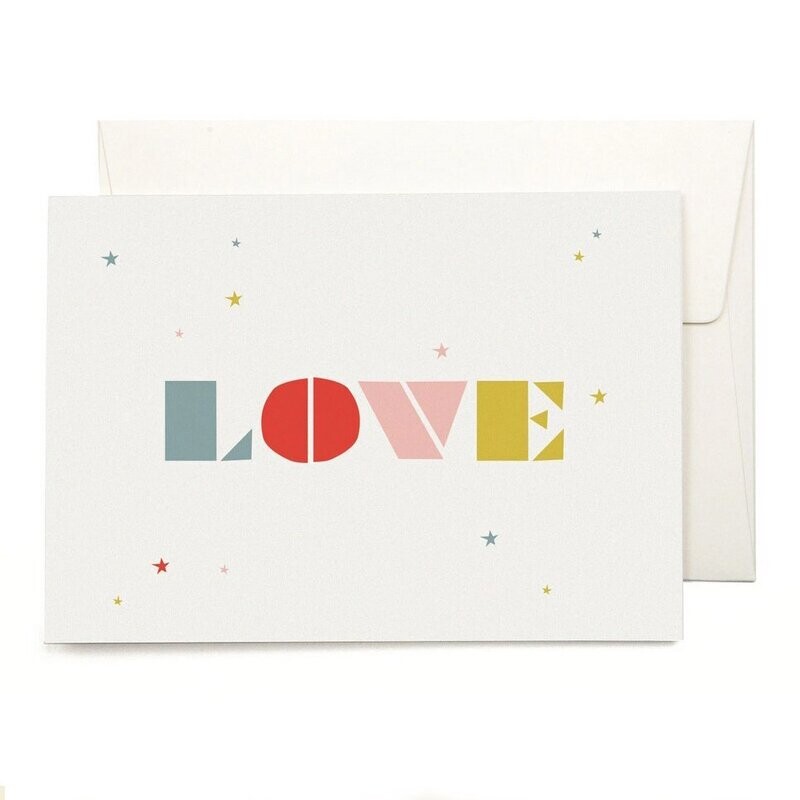 Grußkarte Grußkarte "LOVE"