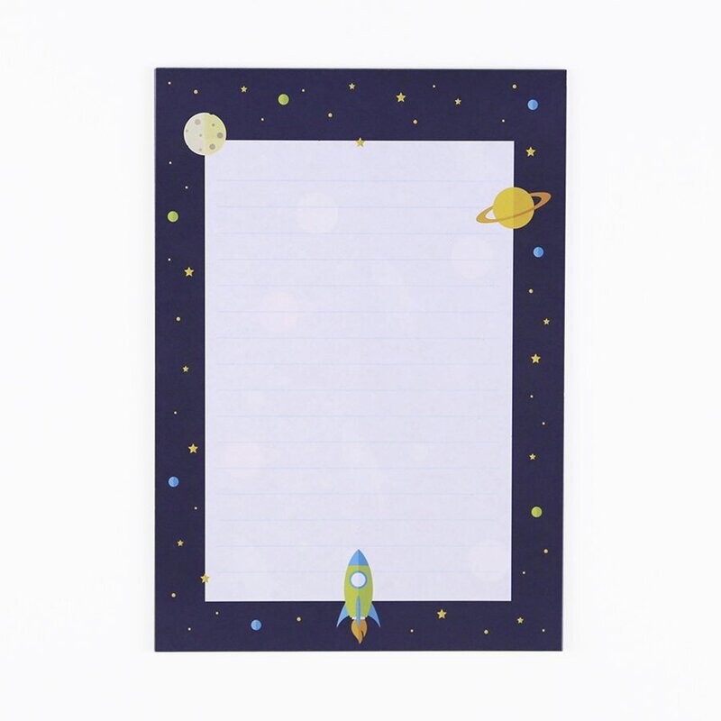 Notizblock Notizblock "Rakete Justus"
