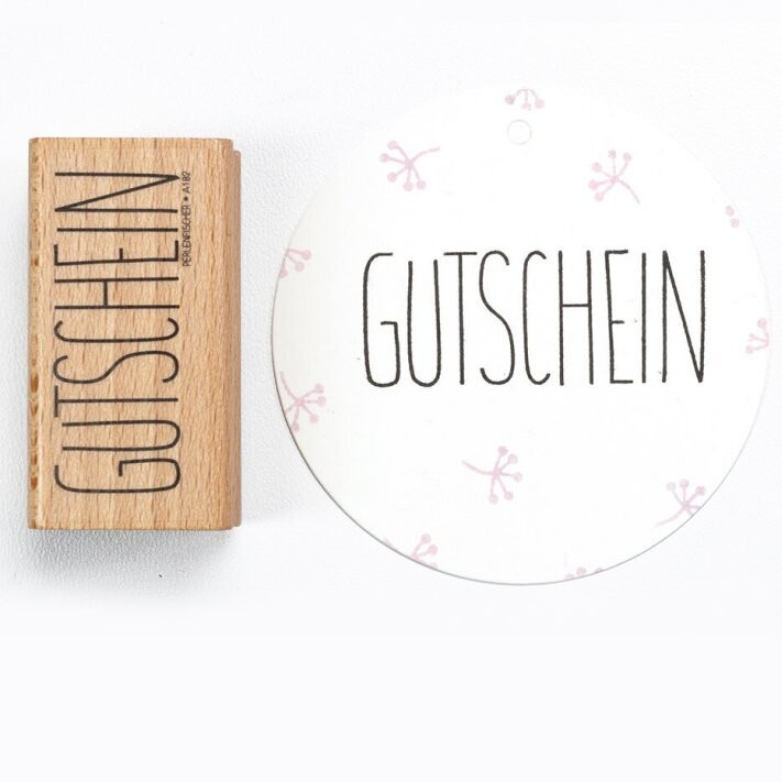 Stempel Stempel "Gutschein"