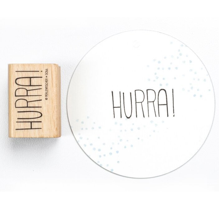 Stempel Stempel "Hurra"